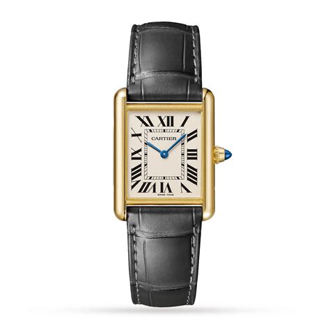 cartier tank louis large yellow gold|cartier tank louis small.